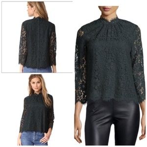 Joie Frayda Lace Top M